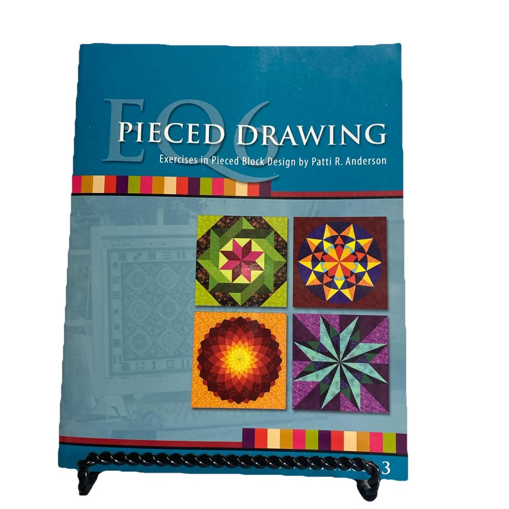 ELECTRIC QUILT 6 EQ6 PIECED DRAWING COMPANION BOOK 3 *Excellent Condition*