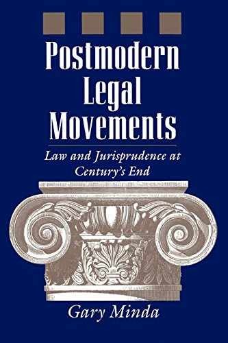 Postmodern Legal Movements: Law and – Hardcover, by Minda Gary – Very Good b