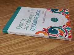 Dental Anatomy Coloring Book (2018, Trade Paperback) 3rd Edition