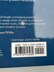 The Practice of Statistics for the AP Course by Daren Starnes 8E 2026 Hardcover