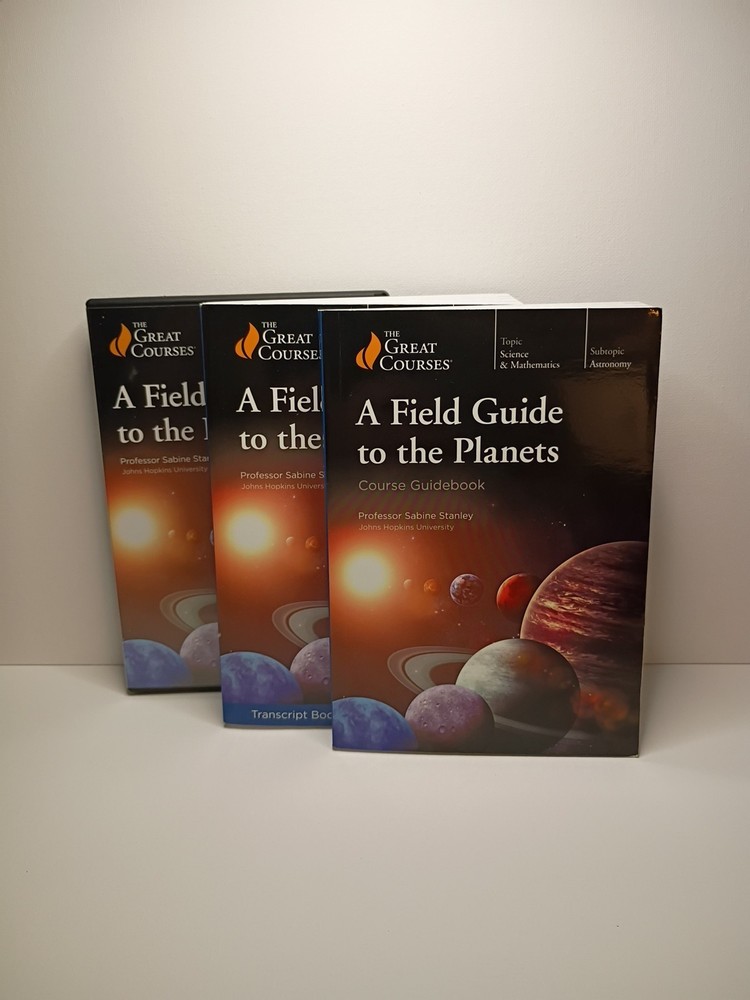 The Great Courses: Field Guide to the Planets – 4 DVD’s Guidebook + Transcript