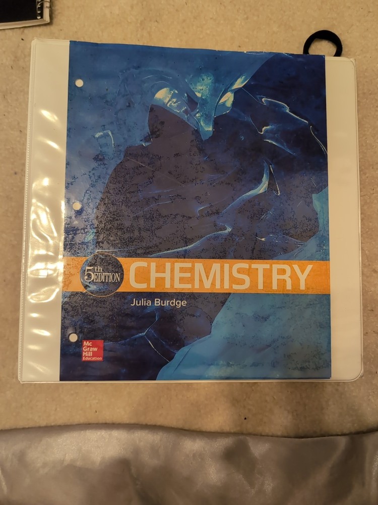 Loose Leaf for Chemistry by Julia Burdge (2019, Book, Other)