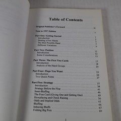 Hold ’em Poker; Small Stakes Poker Games – 9781880685082, paperback, Sklansky