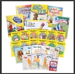 Abeka K4 Student Set Manuscript Child Kit Numbers Writing Art & Readiness Skills