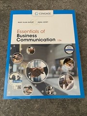 Essentials Of Business Communications