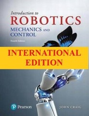 Introduction to Robotics: Mechanics and Control, John Craig,4th International Ed