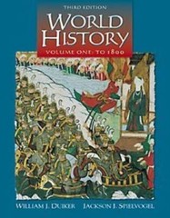 World History: 1 – Paperback By William J Duiker – GOOD