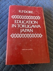 Education in Tokugawa Japan by Ronald P. Dore (1984, Hardcover, Reprint)