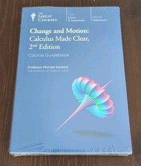 The Great Courses Change & Motion Calculus Made Clear 2nd Ed. (4DVDs & Book) New