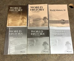 A Beka World History & Cultures Grade 10 Student/Teacher 6-Book Set