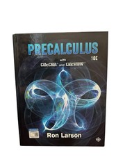 Precalculus 10E By Ron Larson with CalcChat And CalcView ISBN: 9781337271073