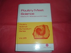 POULTRY MEAT SCIENCE VOL 25 RICHARDSON/MEAD 444 PAGES HARDBACK CABI PUBLISHING