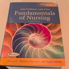 Fundamentals of Nursing by Leslie S. Treas, F. A. Davis Company Staff and Judith
