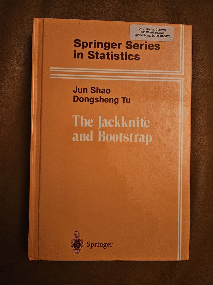 The Jackknife and Bootstrap (Springer Series in Statistics), Tu, Dongsheng,Shao,