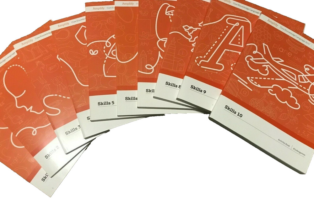 Amplify CKLA Grade K NEW All 10 Student Activity Workbks (Skills 1-10) 10 BOOKS!
