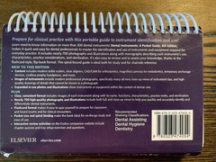 Dental Instruments: A Pocket Guide 6th Edition Spiral Bound Paperback : VG