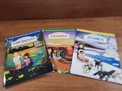 Little Passports (3-SET) States Activity Books – Fun Facts, Puzzles