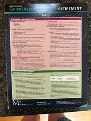 CFP Exam QuickSheets