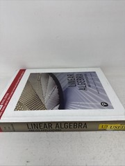 Linear Algebra and Its Applications. 6th Ed. Rental Ed. * W/cover Markings