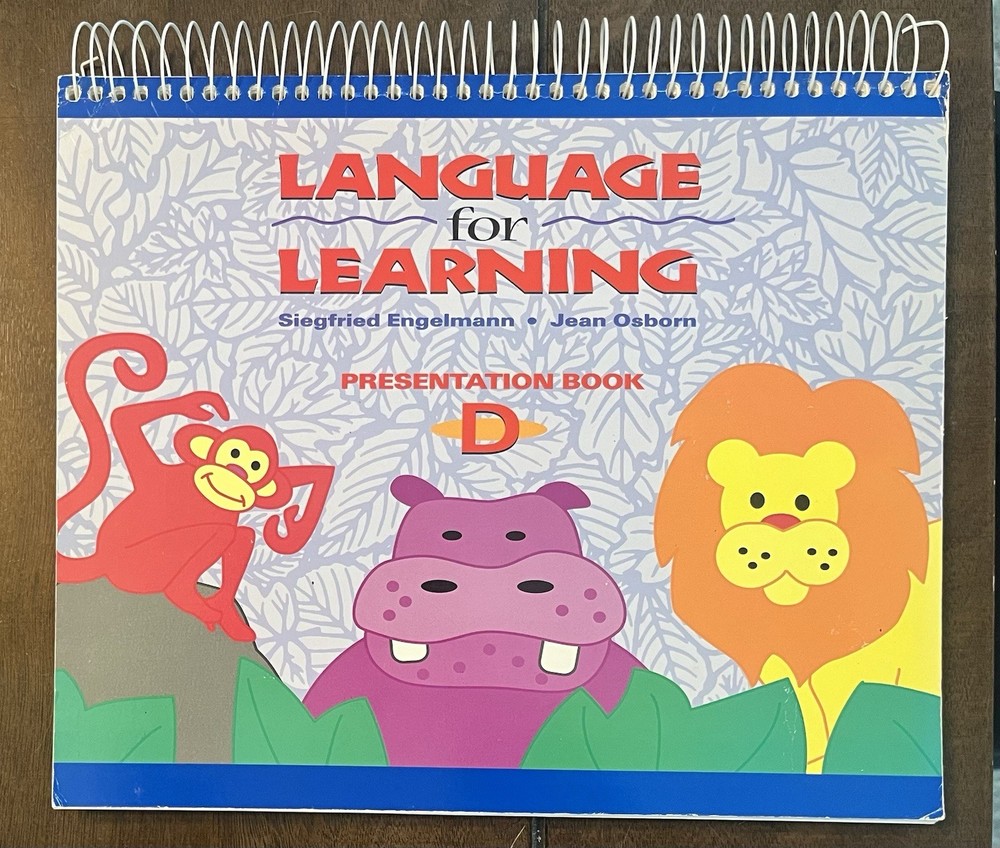 Language for Learning – Presentation Book D – SRA McGraw Hill – VERY GOOD