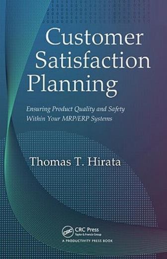 Customer Satisfaction Planning: Ensuring Product Quality And…