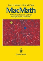 MacMath 9.2: A Dynamical Systems Software Package for the Macintosh(tm): New