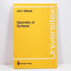Geometry of Surfaces by John C. Stillwell – Springer Mathematics Universitext PB