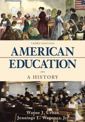 American Education : A History Paperback Jennings L., Urban, Wayn