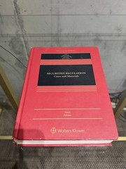 Aspen Casebook Ser.: Securities Regulation : Cases and Materials by Robert W….