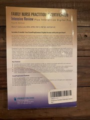 Family Nurse Practitioner Certification Intensive Review 4th Edition