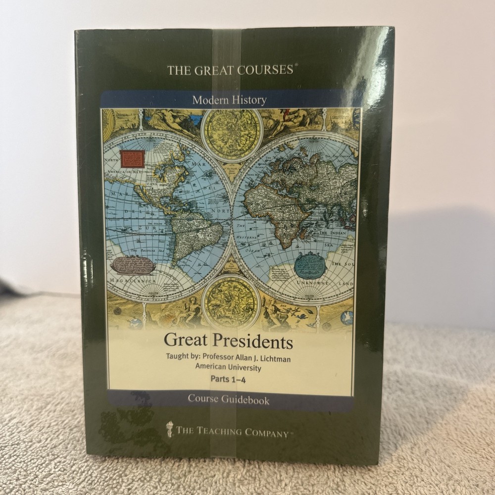 Great Presidents by Allan Lichtman (Hardcover / Dvd) With Workbook New