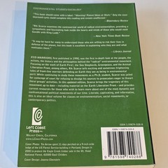 Eco-Warriors Updated Edition Rik Scarce Radical Environmental Movement Book