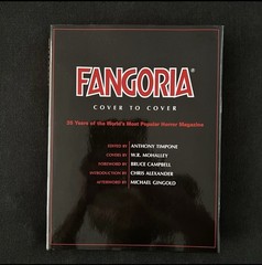 FANGORIA COVER TO COVER By Anthony Timpone & W. R. Mohalley 1st Edition Signed!