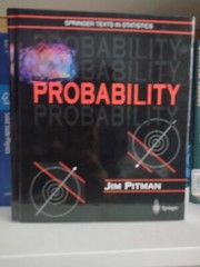 Springer Texts in Statistics Ser.: Probability by Jim Pitman (1999, Hardcover)