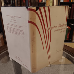 SIGNED – Langston Hughes in the Hispanic World and Haiti w/ Signed Letter