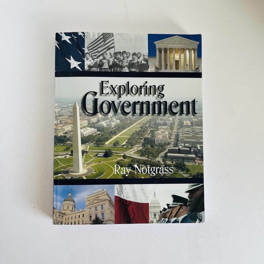 Notgrass Exploring Government Homeschool High School Book Curriculum 2008 PB