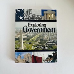 Notgrass Exploring Government Homeschool High School Book Curriculum 2008 PB