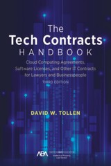 The Tech Contracts Handbook: Software Licenses, Cloud Computing Agre – VERY GOOD