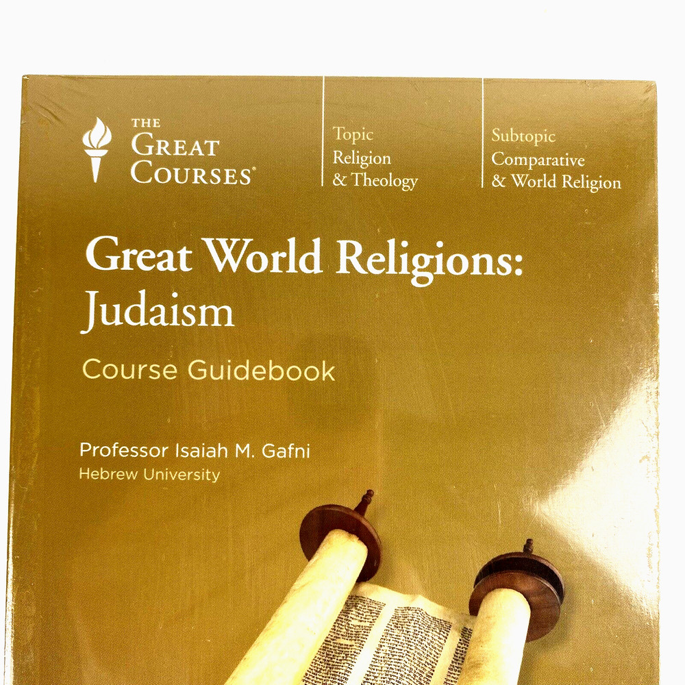 NEW JUDAISM Great World Religions Great Courses DVD Set Guide Book Teaching Gift