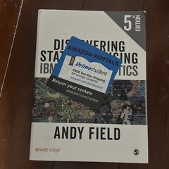 Discovering Statistics Using IBM SPSS Statistics by Andy Field (2018, Trade…