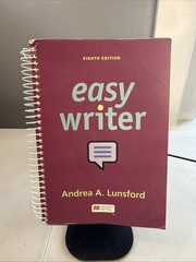 Andrea A. Lunsford EasyWriter (Spiral Bound) 2022 Paperback