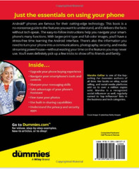 NEW Edition📱Android Smartphones For Seniors For Dummies Marsha Collier 📖 COLOR