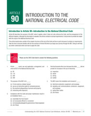 Mike Holt’s Understanding the NEC Workbook (Art. 90-480), 2023 NEC