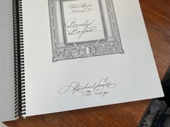 Spencerian Script and Ornamental Penmanship, M. Sull, Vol. 1 Signed 1st Edition
