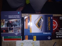 Used electrical science textbooks for college. All books in good used condition.