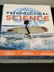 Psychological Science – Paperback, by Phelps Elizabeth