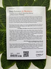 Data Science For Business. Used Good. Free Shipping.