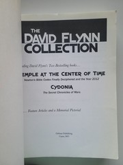 THE DAVID FLYNN COLLECTION TEMPLE AT CENTER OF TIME CYDONIA SECRET CHRON OF MARS