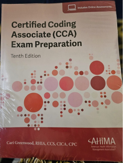 Certified Coding Associates (CCA) Exam Preparation Manual 10th Edition Brand New