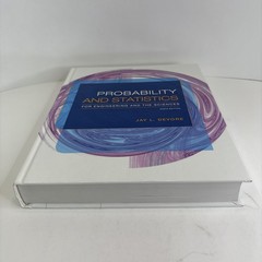 Probability and Statistics for Engineering and – Hardcover, by Devore Jay – Good